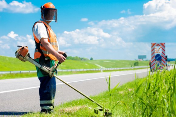 Professionnel pour débroussaillage de terrain en pente à Seyssins