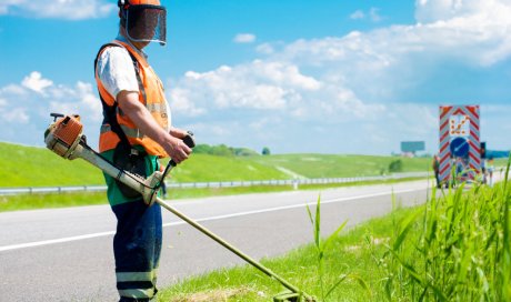 Professionnel pour débroussaillage de terrain en pente à Seyssins